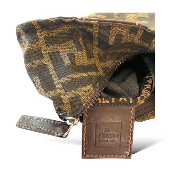 FENDI Zucca Print Pouch / Makeup Case - Picture 3 of 12